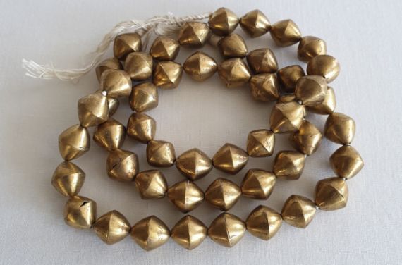 Collier perles en bronze du Mali